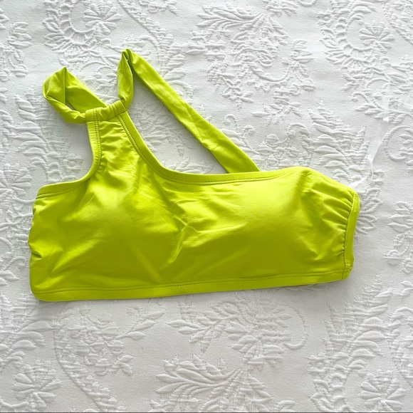 NWOT Lulus Float Along Lime Green Side-Loop Bikini Top & Bottoms Set Small - Picture 10 of 16